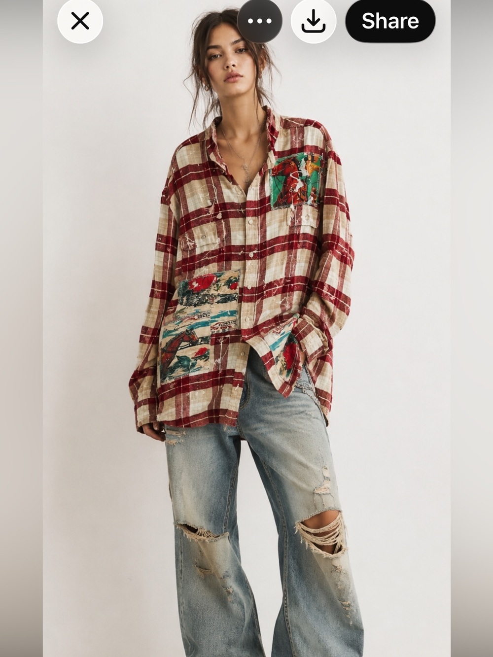 CRAM cotton rodeo shirt - Picture 1 of 6